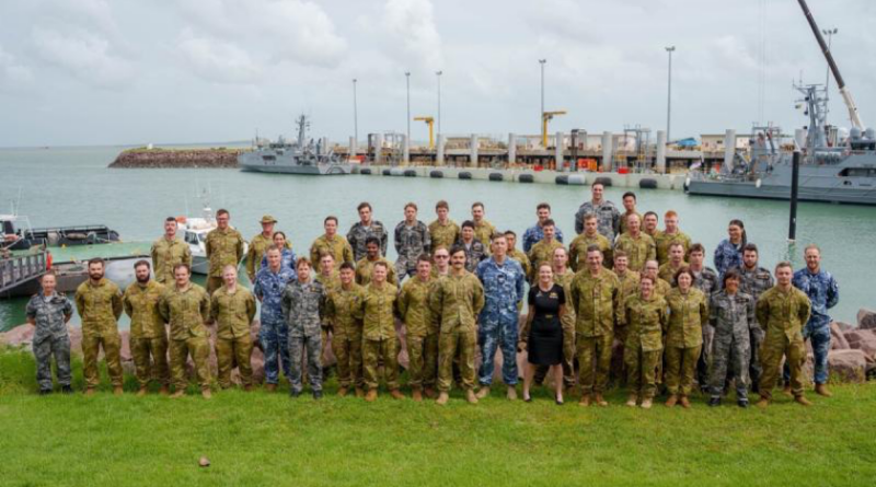 Transit Security Element Rotation 119 members at Larrakeyah Defence Precinct in Darwin. Story by Flight Lieutenant Christopher Morris. Photos by Leading Aircraftman Ryan Howell.