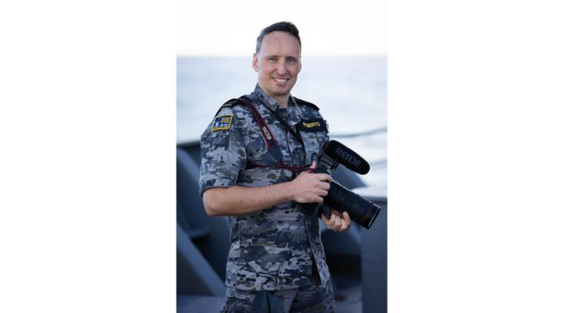 Leading Seaman Ioan Roberts during Exercise Kakadu. Story and photo by Seaman Genae Kelly.