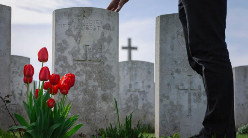 Australia’s Federation Guard alongside the Royal Australian Navy Band visits memorial sights from the Western Front in France prior to partaking in Anzac Day 2025 dawn services. Story by Captain Annie Richardson. Photo by Corporal Nicole Dorrett.