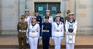 An all‑female Federation Guard catafalque party reflects on Lieutenant Irene Singleton's legacy and the broader contributions of women in military service. Story and photos by Leading Aircraftman Chris Tsakisiris.