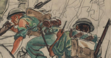 Army’s new handbook is designed to prepare soldiers for the realities of warfare. Picture – Owen Stanley Trail, Alola (1942), by Frank Hodgkinson. Source: The Australian War Memorial.