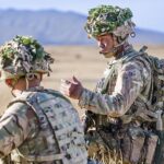 Gurkhas train under Southern Alps