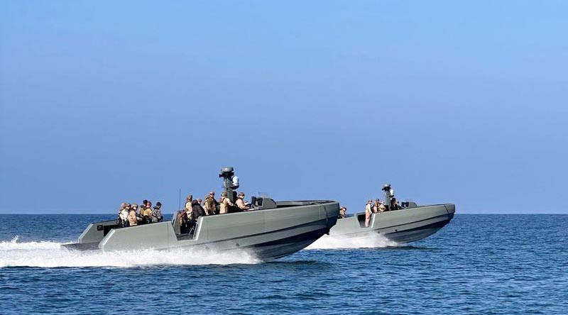 Multi-mission reconnaissance Bravo craft delivered to the United States Marine Corps at Camp Pendleton, California. Image supplied.