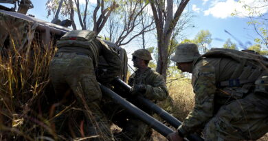 Corporal Jayden Eva, Corporal Stephen Peters and Craftsman Aiden Nydrle conduct vehicle recovery training during Exercise Southern Jackaroo at Townsville Field Training Area, Queensland. Story by Captain Andrew Page. Photos by Private William McCormick.