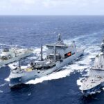 Friends sail together at RIMPAC* Friends sail together at RIMPAC*