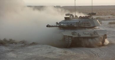 A Leopard C2 tank from Lord Strathcona's Horse (Royal Canadians) on patrol in Afghanistan. Official Canadian Armed Forces photo (via DVIDS).