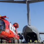 RAAF carries firefighters to France