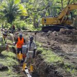 Diggers upgrade barracks in PNG Diggers upgrade barracks in PNG