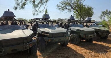 DroneShield's DroneSentry-X Mk2 installed on infantry squad vehicles as part of a JIATF-401 initiative. Image supplied.